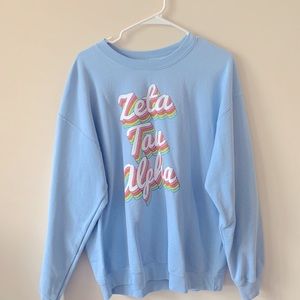 Zeta Tau Alpha crew neck